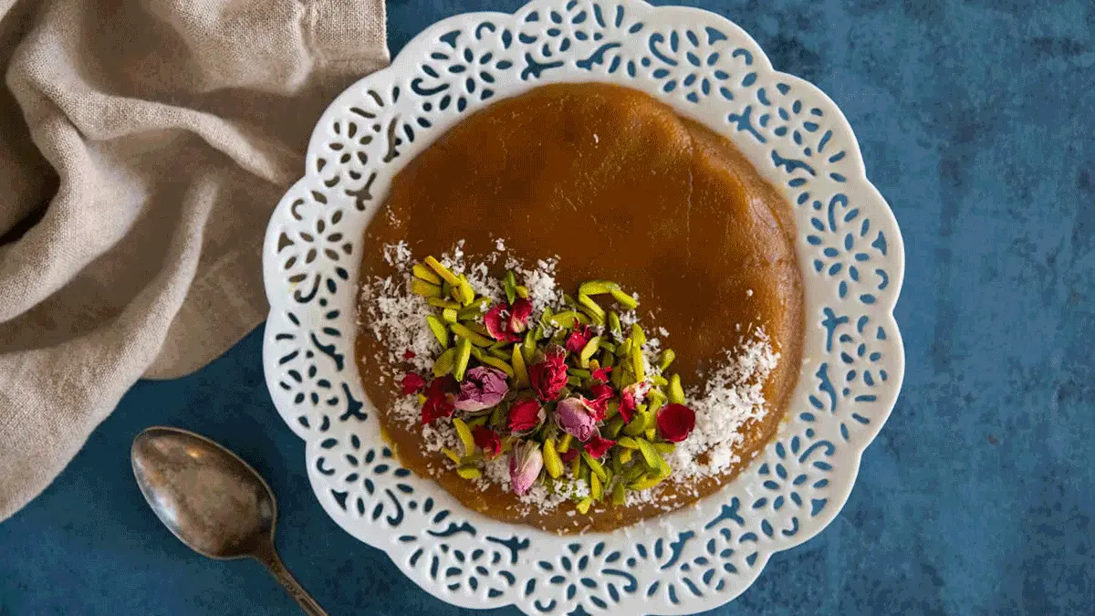حلوا شیرعسلی