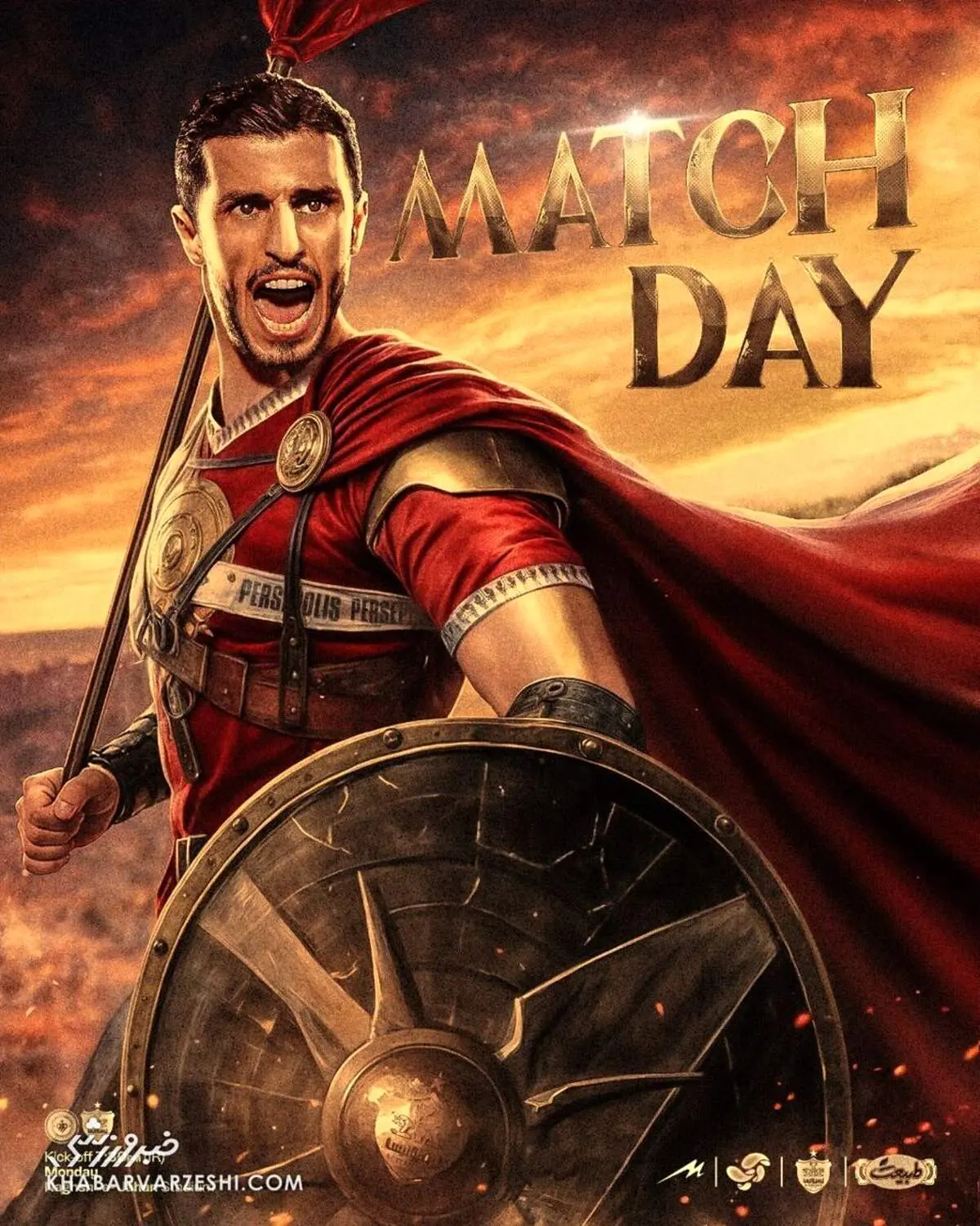  پوستر عجیب پرسپولیس برای دیدار با سپاهان