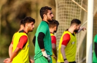 دومین حضور جوانان پرسپولیس در تمرین هاشمیان