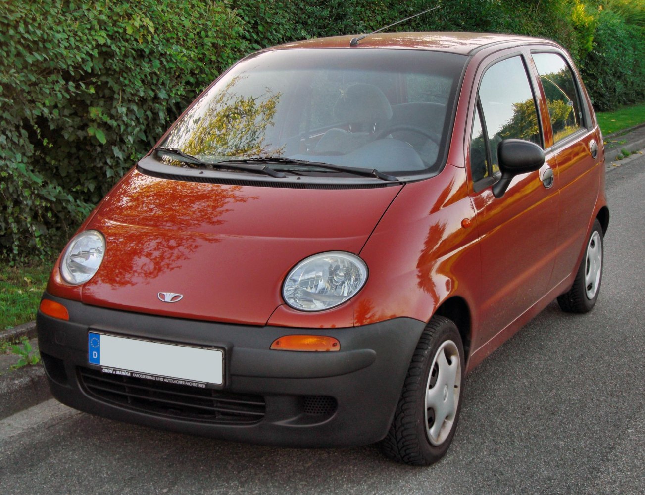 Technical data of vehicle Daewoo Matiz I – Automoli