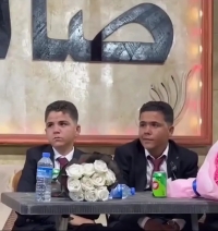 ببینید؛ جشن عروسی دو کودک در ادلب سوریه جنجال آفرید