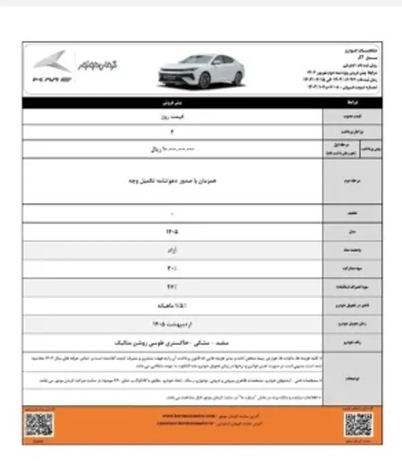 فروش کرمان موتور 