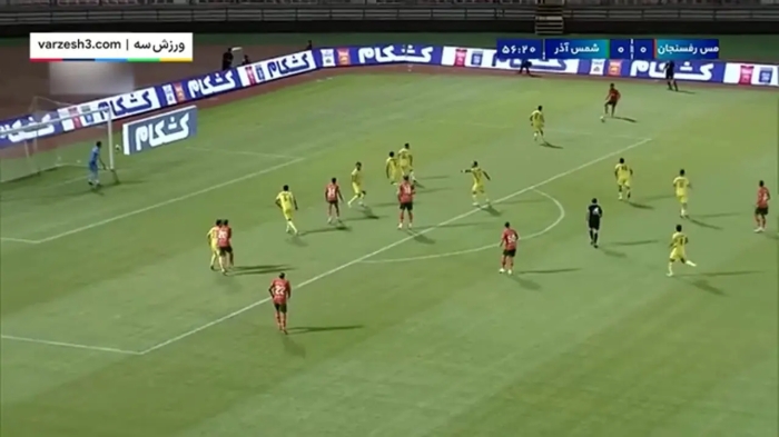 ببینید؛ خلاصه بازی مس رفسجان 0 - شمس آذر 0