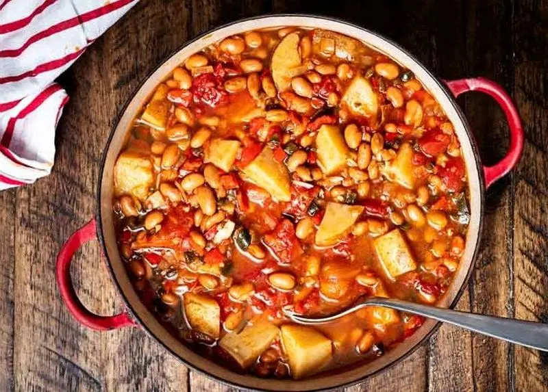 خوراک لوبیا