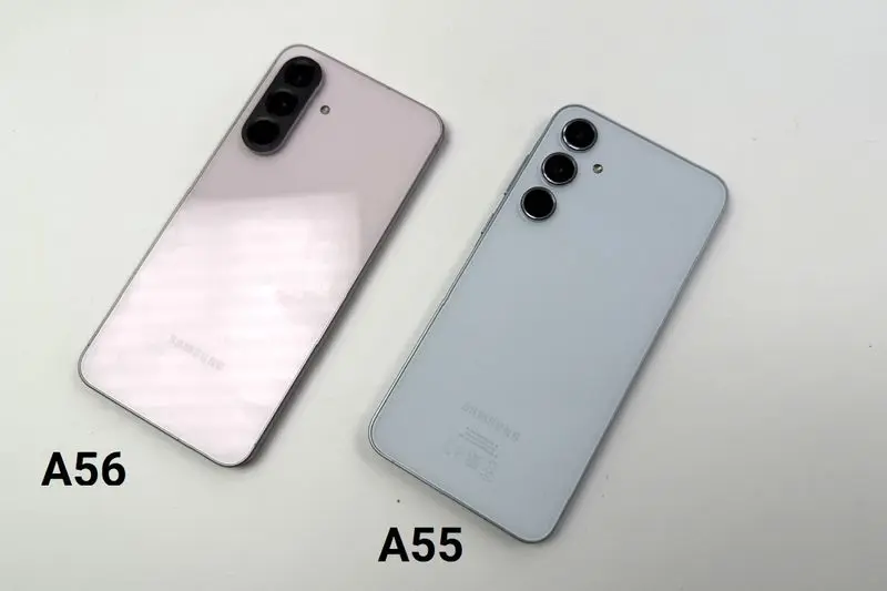 a55-a56تفاوت