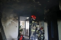 آتش‌سوزی در ساختمان 12 طبقه ستارخان/ 3 نفر مصدوم و 15 نفر نجات یافتند