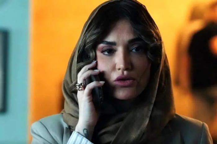 سلفی بازیگر سریال شغال در کنار سحر دولتشاهی