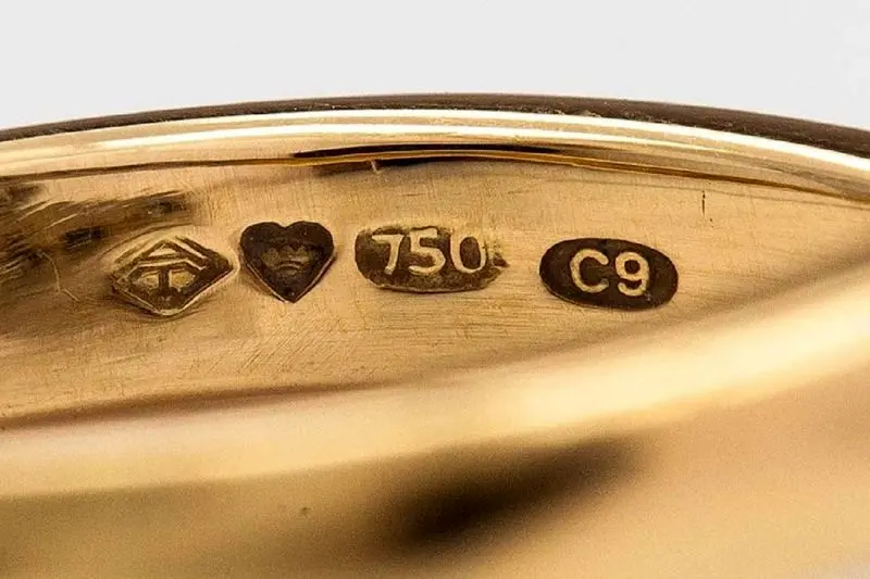 کد 750 - C9 روی طلا