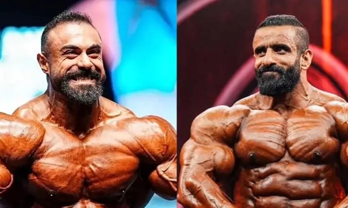 رقابت جذاب و سنگین هادی چوپان و بهروز تابانی در مسترالمپیا 2025