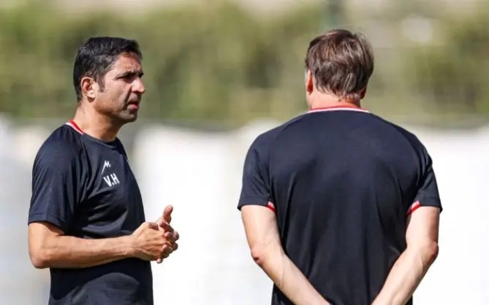 حضور چند بازیکن جوان در تمرین پرسپولیس