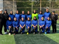 تصاویر؛ مرجانه گلچین فوتبالیست شد!