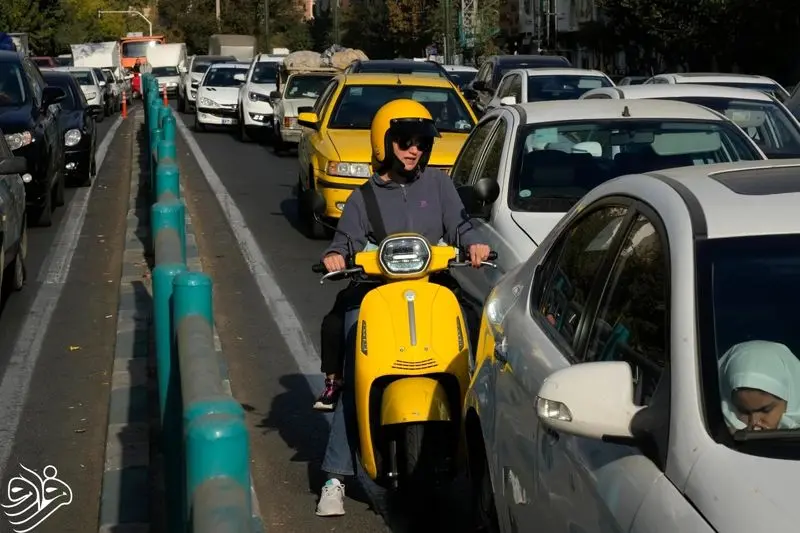 زنان موتورسوار در تهران