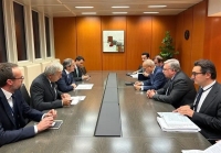 گروسی میزبان ایران، روسیه و چین شد