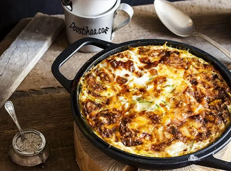 پیش غذا با قارچ