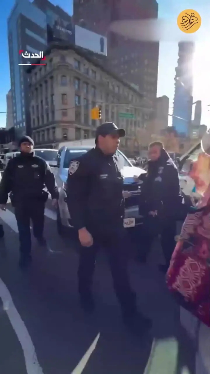 ویدئوی جنجالی: پلیس نیویورک، معترض را زیر گرفت