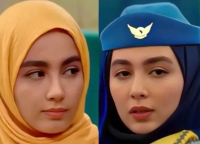 سونیا و سنا حسینی، دوقلوهای «پایتخت» در کنار مادرشان