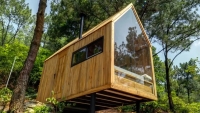 «فارست هاوس»؛ اقامتگاه کوچک جنگل با طراحی مدرن