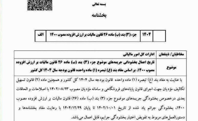 بخشودگی تا 100 درصدی بخشی از جرائم غیرقابل بخشش طلا فروشان