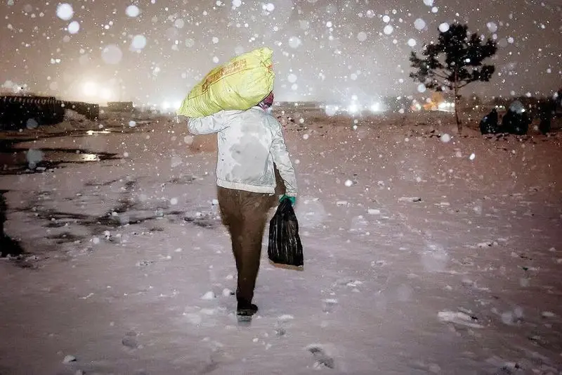 عکسی درباره کارتن خواب