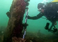 کشف یک دیوار باستانی 7800 ساله در عمق 9 متری اقیانوس