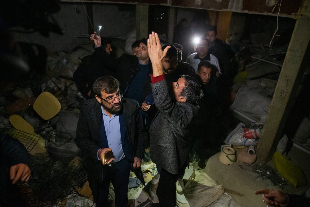 حفاری غیرمجاز زیر بازار بزرگ تهران