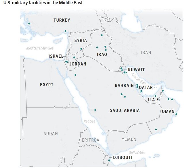 گزارش وال استریت ژورنال از توان موشکی ایران/«پاسخ ایران به آمریکا مرگبار خواهد بود»