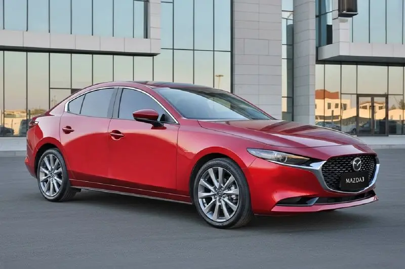 مزدا 3 مدل 2025 نمای جانبی