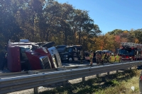 تصادف زنجیره‌ای 30 خودرو در آذربایجان شرقی