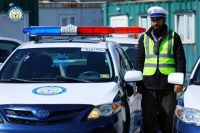 رونمایی طالبان از خودروهای جدید پلیس راهنمایی و رانندگی