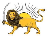 فراز و فرود شیر و خورشید بر پرچم ایران