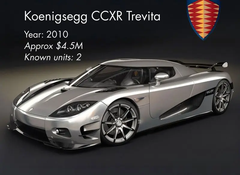 کمیاب‌ترین خودروهای دنیا