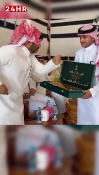 شمش‌های طلای 24 عیار، هدیه خاص یک عروسی در عربستان