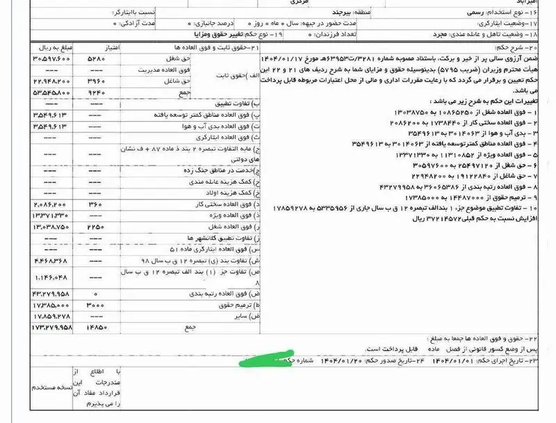 فیش حقوق معلمان ایرانی