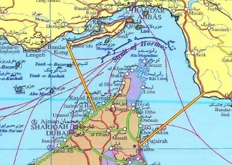 امارات در محاصره تنگه هرمز