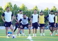 بازیکنان ایران گل کوچک زدند؛/ کُری رامین و بیرانوند در تمرین تیم ملی!