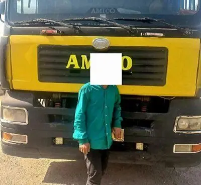 توقیف کامیون با راننده 12 ساله در جنوب کرمان