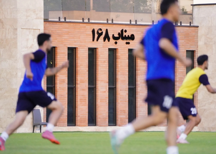 بازیکنان ایران دور هم جمع شدند؛/ اتحاد تیم میناب 168 برای جام جهانی (عکس)