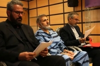 تصویری از صادق ساعدی‌نیا در دادگاه