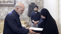 ابلاغ سلام رهبر انقلاب به خانواده سپهبد شهید موسوی