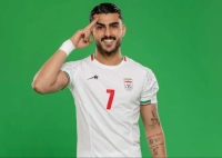 پیغام مهاجم خط خورده به ملی پوشان