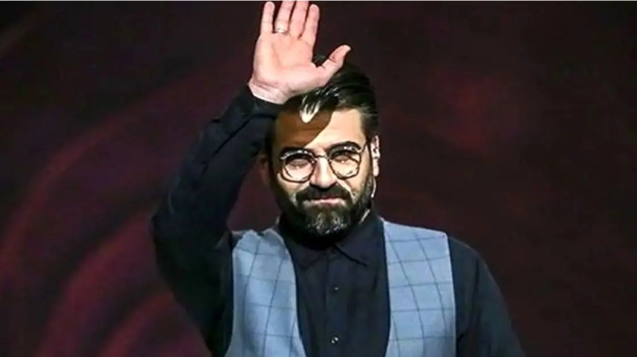 عکسی کمتر دیده شده از همسر رسالت بوذری، مجری برنامه محفل