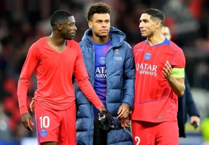 قرار گرفتن نام اشرف حکیمی در لیست PSG برای فینال لیگ قهرمانان مقابل آرسنال