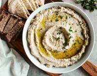 طرز تهیه دیپ بادمجان خامه‌ای؛ یک پیش‌غذای جذاب