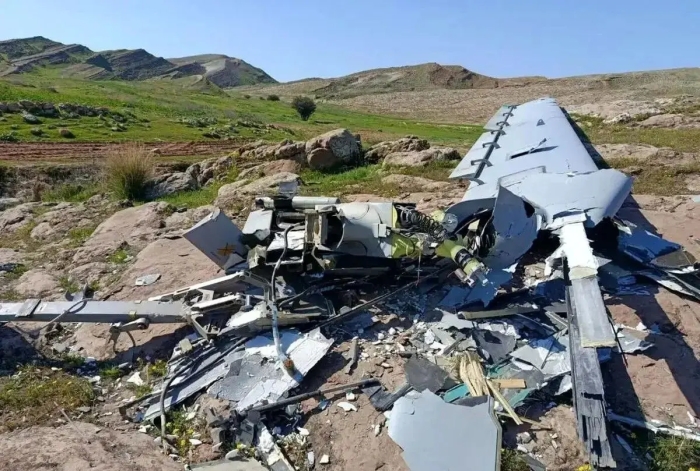 انهدام یک پهپاد اسراییلی در غرب تهران