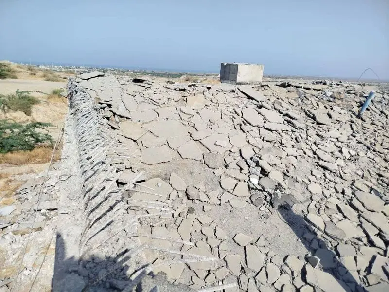 حمله به مخزن آب سیریک