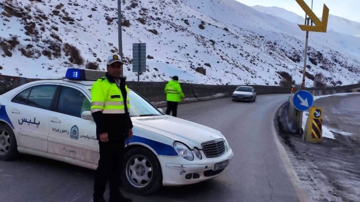 ترافیک سنگین درجاده چالوس و آزاد راه تهران - شمال