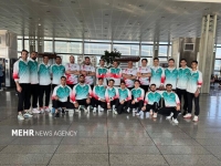 ملی پوشان کاراته ایران عازم مسابقات قهرمانی آسیا شدند