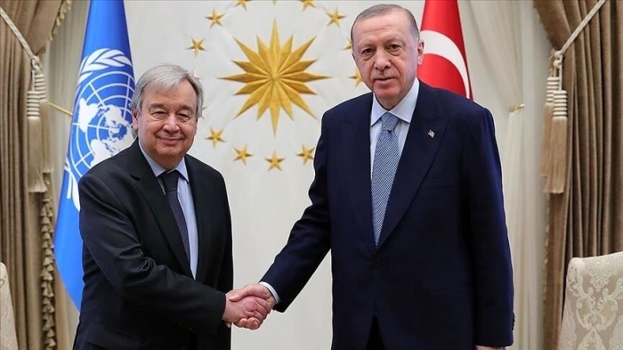 گفت وگوی اردوغان و گوترش درباره توافق ایران و آمریکا