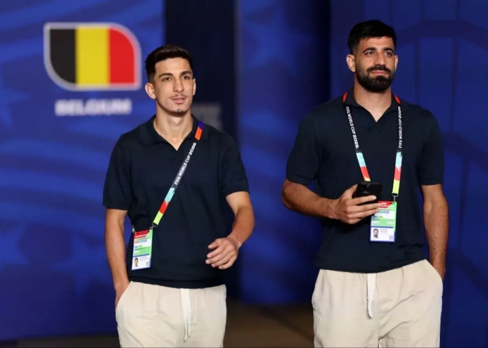 کنعانی مقابل بلژیک و لوکاکو آمد!