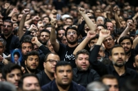 تصاویر: مراسم عزاداری شب عاشورای حسینی در جوار مقتل قائد شهید
